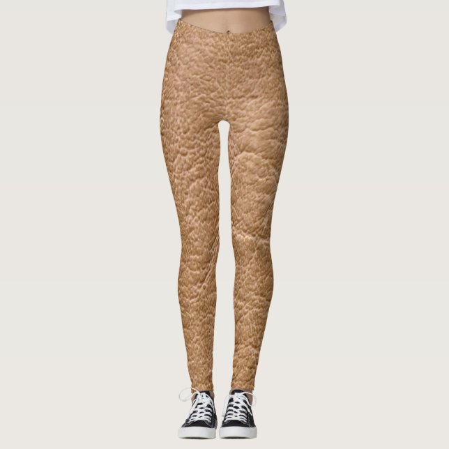 Leggings Arte artístico-dibujo de garabatos (Anverso)