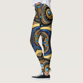 Leggings Arte azteca, vibrante, que refleja la cultura