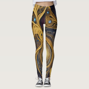 Leggings Arte azteca, vibrante, que refleja la cultura
