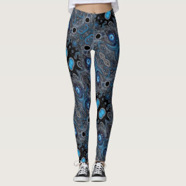 Leggings Arte azteca, vibrante, que refleja la cultura