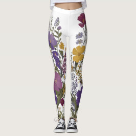 Leggings Arte botánico