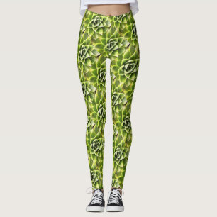 Leggings Arte Cacti verde exitoso