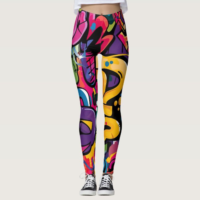 Leggings Arte callejero (Anverso)