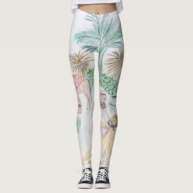 Leggings Arte cristiano El buen samaritano (Anverso)