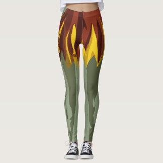 Leggings Arte de ánimo gótico espeluznante