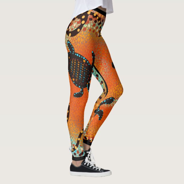 LEGGINGS ARTE DE AUSTRALIA   (Derecha)