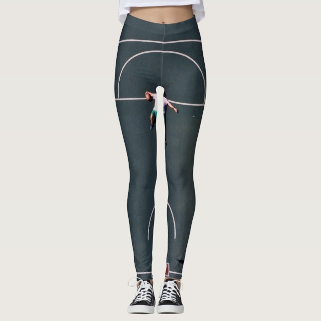Leggings Arte de baloncesto (Anverso)