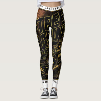 Leggings Arte de coche deportivo Retro Fast Lane Fever