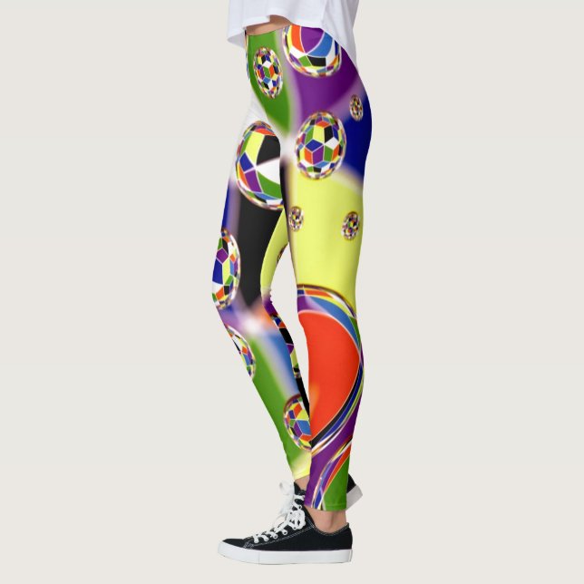 Leggings Arte de colores primarios (Izquierda)