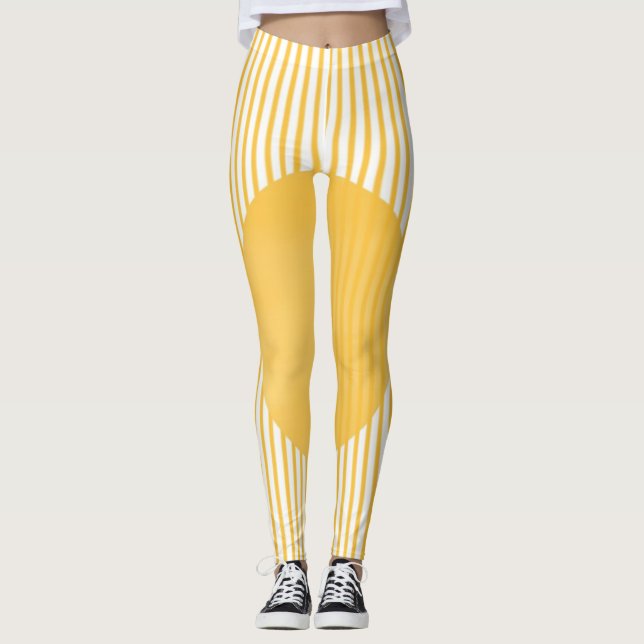 Leggings Arte de diseño de estilo moderno (Anverso)