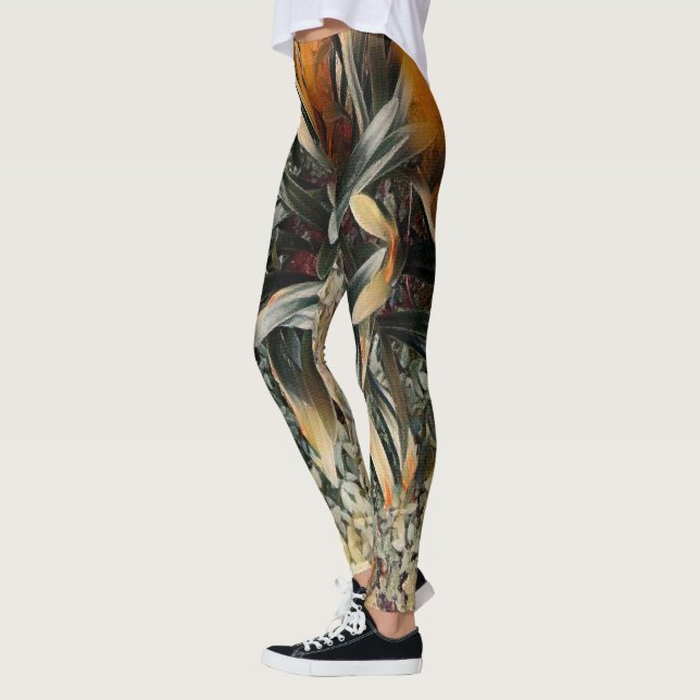 Leggings Arte de flores (Izquierda)
