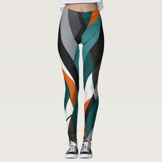 Leggings Arte de graffiti urbano (Anverso)