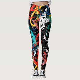 Leggings Arte de grafiti
