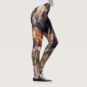 Leggings Arte de Guana Naranja