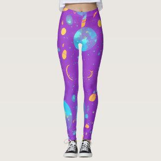 Leggings Arte de la nebulosa de galaxia