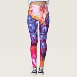 Leggings Arte de la vida de la fruta