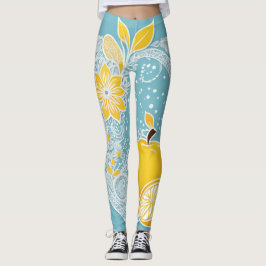 Leggings Arte de Lemon Aqua AI