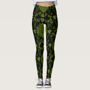 Leggings Arte de Nueva Zelanda Maorí