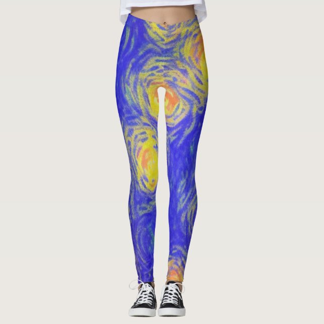 Leggings Arte de palomitas (Anverso)