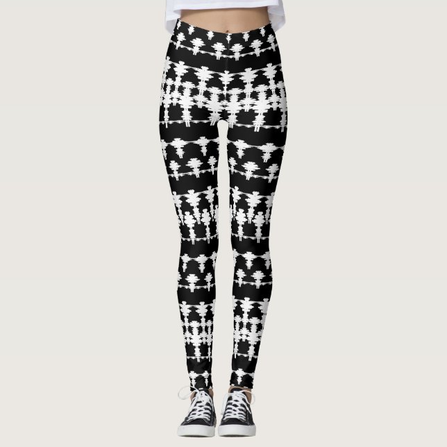 Leggings arte de patrones (Anverso)