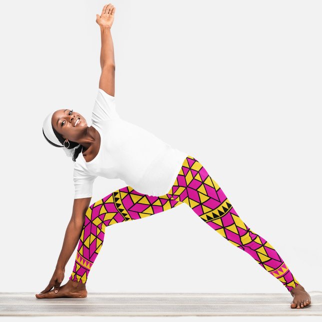 Leggings Arte de patrones textiles (Subido por el creador)