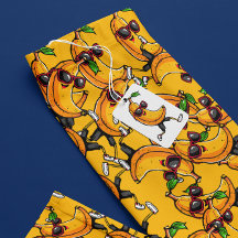 Arte de píxeles divertidos en el Banana Amarilla
