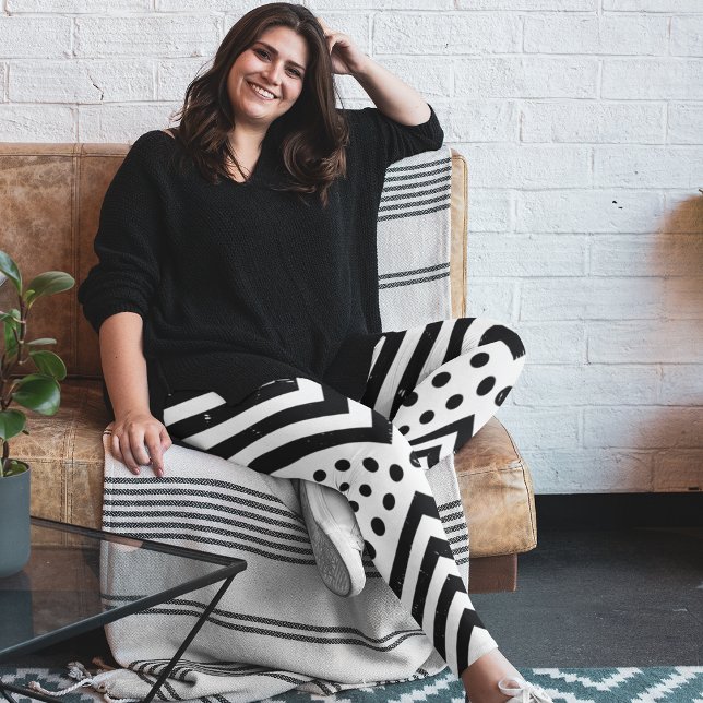 Leggings Arte de Polka Tigre (Subido por el creador)