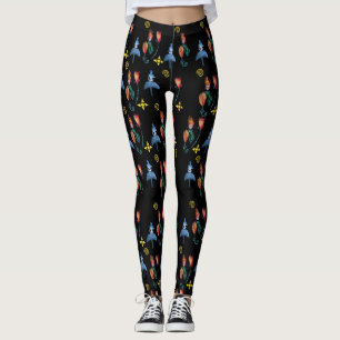 Leggings Arte de primavera caprichoso