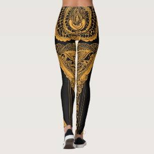 Leggings Arte de Shining Bee AI