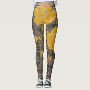 Leggings Arte de Sunflower Lace