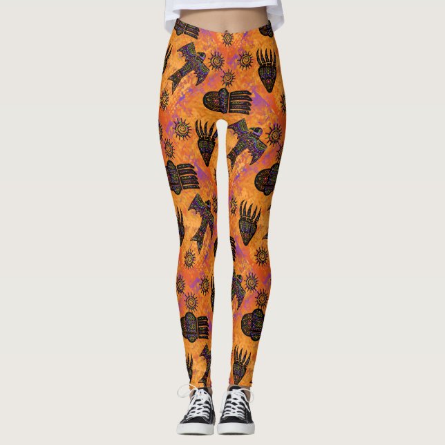 Leggings Arte del Sudoeste (Anverso)