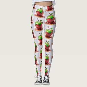 Leggings Arte digital Apple