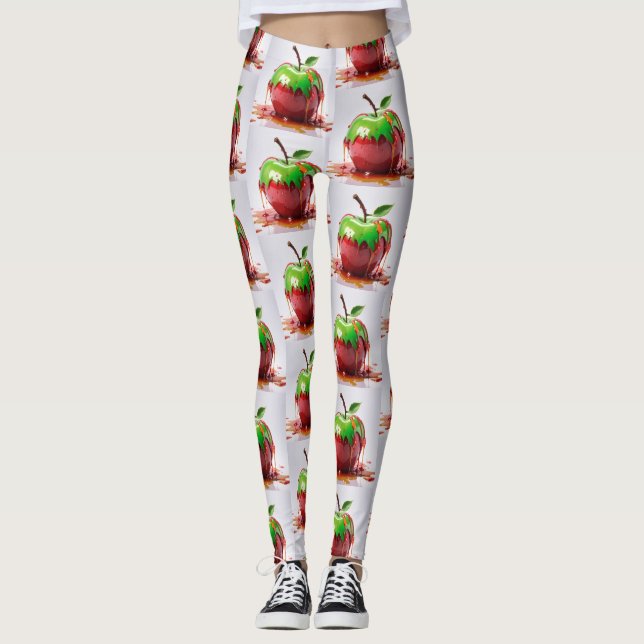 Leggings Arte digital Apple (Anverso)