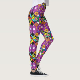 Leggings Arte digital de píxeles de Mochila