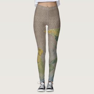 Leggings Arte estilo asiático
