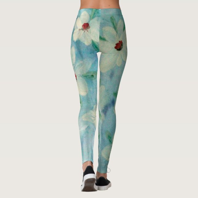 Leggings Arte Floral Viste Leggencias (Reverso)