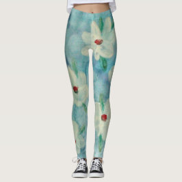 Leggings Arte Floral Viste Leggencias