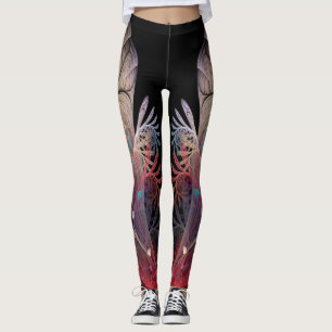 Leggings Arte fractal de fantasía moderna abstracta Jonglag