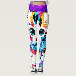 Leggings Arte gitano colorido