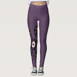 Leggings Arte gótico extraño espeluznante del monstruo del