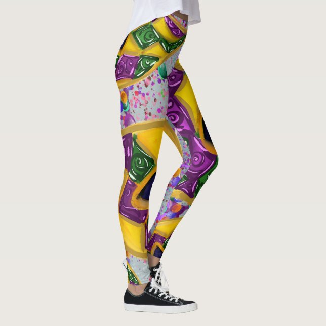 LEGGINGS ARTE MARDI GRAS (Derecha)