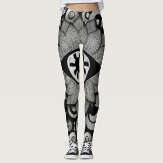 Leggings arte místico de los ojos de elementos de fantasía 