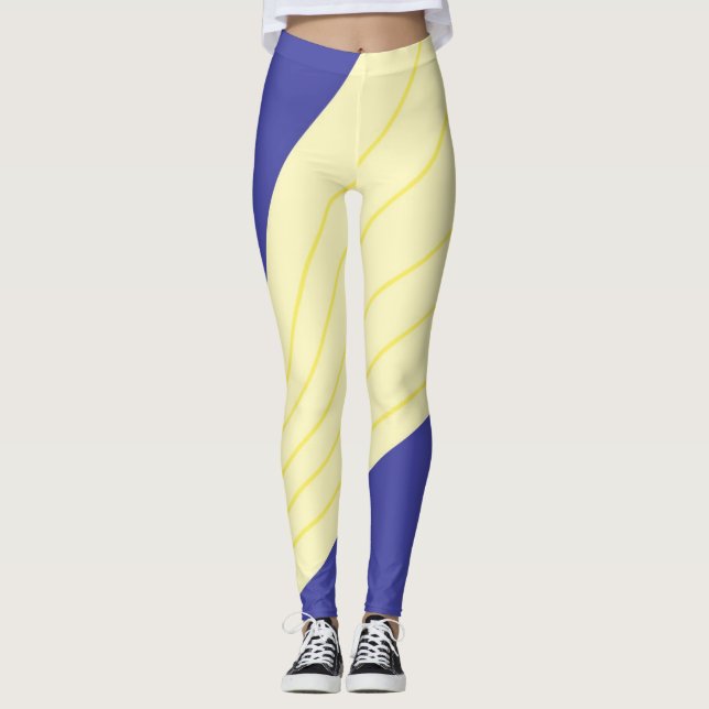 Leggings arte moderno abstracto (Anverso)