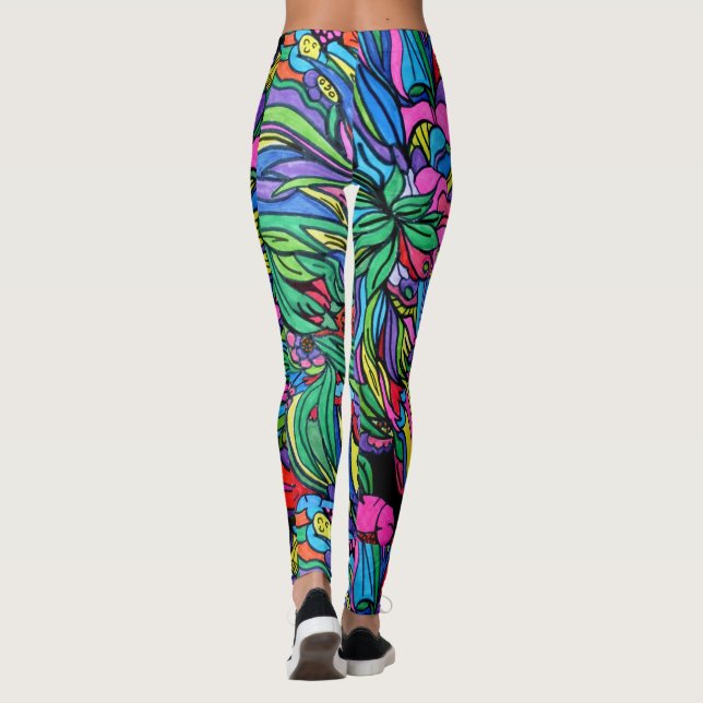 Leggings Arte pop (Reverso)