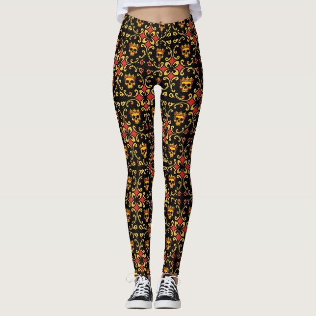 Leggings Arte Pop Gótico  (Anverso)