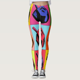 Leggings Arte pop sevillano