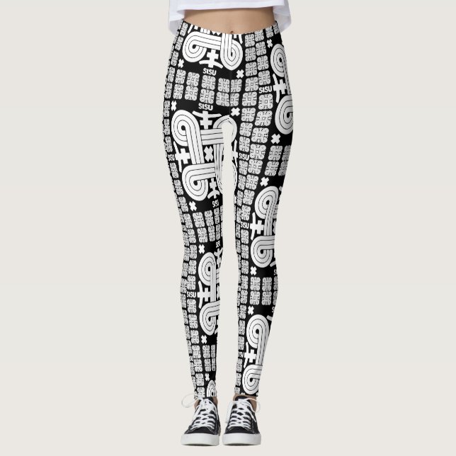 Leggings Arte Sisu finlandés (Anverso)