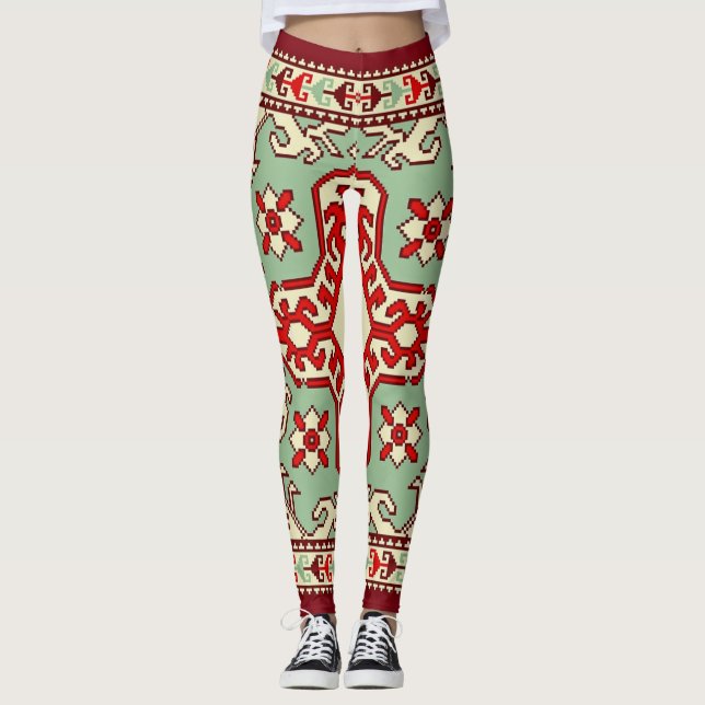 Leggings Arte tradicional armenio (Anverso)
