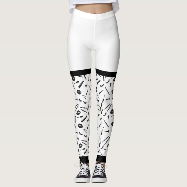 Leggings Artista de maquillaje Lash Lash artista Beauty Sal (Anverso)