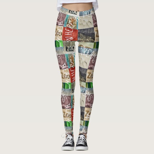 Leggings Artista outsider  (Anverso)